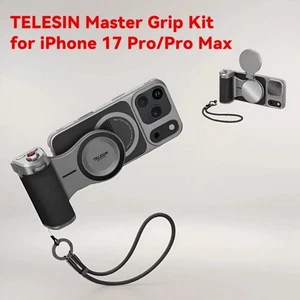 TELESIN Master Grip Kit for iPhone 17 Pro Max Magnetic Phone Camera Grip 3200mAh - Picture 1 of 20