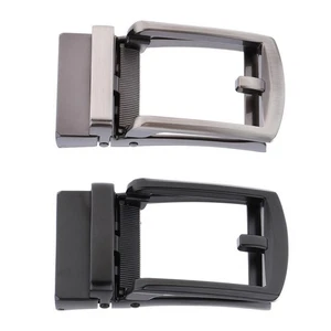 Automatic Ratchet Belt Buckle for Men Leather Fit for - Picture 1 of 14