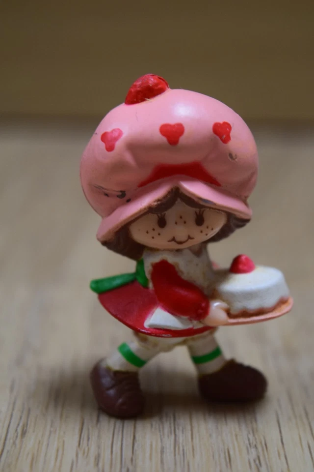 Boneco de brinquedo vintage Strawberry Shortcake 1982 American Greetings - Imagem 1 de 2