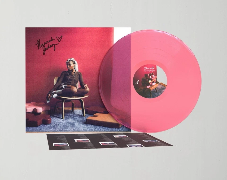 Hannah Jadagu Describe (Vinyl) 12" Album Coloured Vinyl Signed LP New Seal - Image 1 of 1