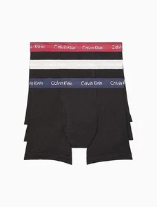 Calvin Klein Men's NU2666065 Cotton Stretch 3 Pack Boxer Brief Size M - Picture 1 of 1