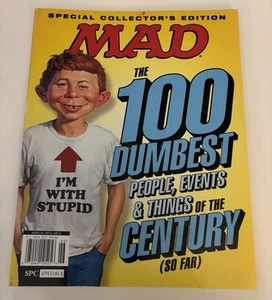 Mad Magazine Book The 100 Dumbest People, Events, And Things Of The Century-New  - Bild 1 von 4