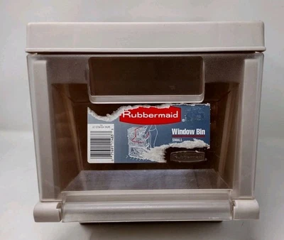 Lixeira de janela vintage Rubbermaid pequena - Imagem 1 de 4