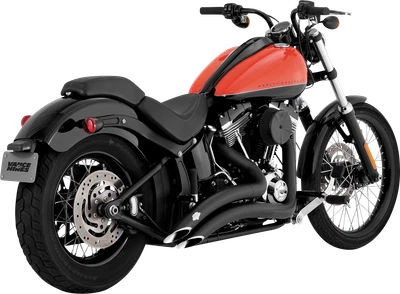 Vance & Hines Big Radius Exhaust System Black 2010-2017 Harley Softail - Image 1 of 2