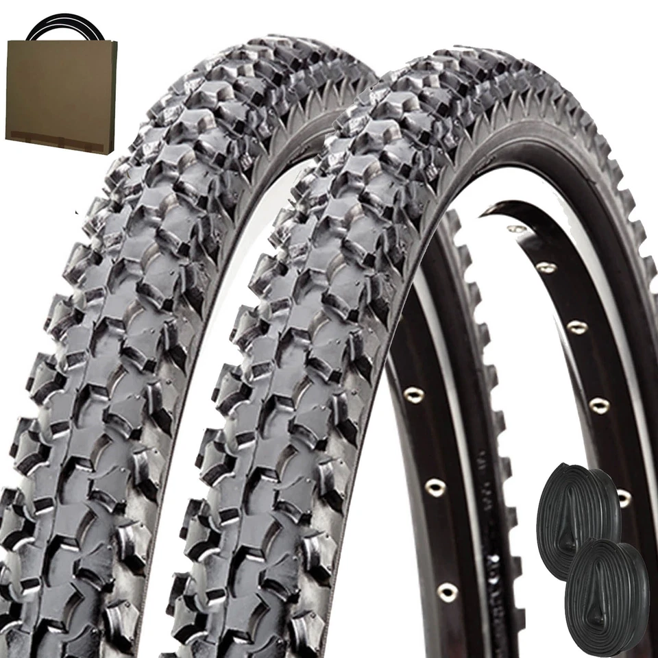 2x CST MTB ATB Fahrrad Reifen Mantel C-1027 26x1.95 | 50-559 schw. m/o Schlauch - Bild 1 von 1