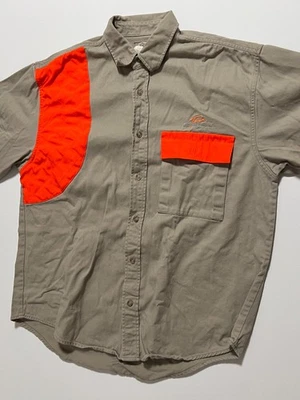 Team Realtree Long Sleeve Shirt Shooting Hunting Button Up Tan Men's size Large - Image 1 of 4