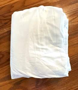 EUC Bare Home King/Groß Spannbetttuch, kein Kissenbezug. Weiß.  100% Polyester - Bild 1 von 3