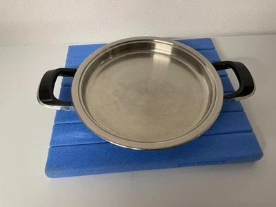 AMC Topf Pfanne 1,1 L - Griddle - 24cm - Original AMC - Edelstahl - neuwertig - Bild 1 von 3