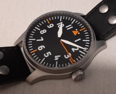 STOWA FLIEGER/PILOT VERUS 40 HAND WINDING SW215-1 TOP GRADE, SPECIAL EDITION - Image 1 of 4
