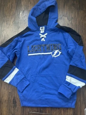 Sudadera con Capucha Adulto Pequeña Tampa Bay Lightning Estilo Dri-fit Funciona Pequeña Foto 1 de 4