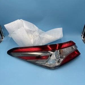 2018 2019 2020 2021 2022 2023 TOYOTA CAMRY DRIVER LEFT TAIL LIGHT OEM USED#2 - Picture 1 of 8