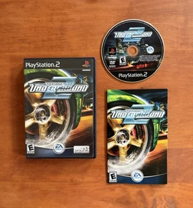 Need For Speed Underground 2 (Sony PlayStation 2, PS2) Etiqueta Negra En Caja y Probado - Imagen 1 de 5