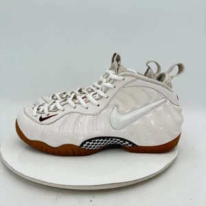 Nike Air Foamposite Pro Men Size 8.5 624041-102 White Red Green Gum Shoes - Picture 1 of 11
