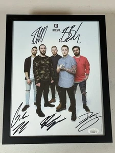 I PREVAIL AUTOGRAPHED SIGNED FRAMED PHOTO WITH JSA COA # CF36739 - Picture 1 of 2