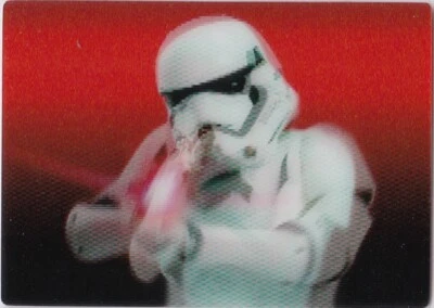 STAR WARS 2016 TOPPS EVOLUTION MORPH INSERT STORMTROOPER 7 OF 9 SEVEN OF NINE - Image 1 of 2