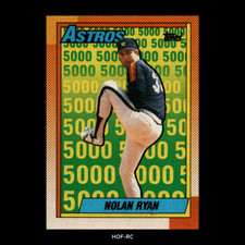 1990 Topps Nolan Ryan HOF Rangers #4 NM-MINT