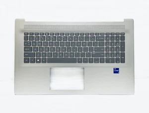 New Genuine Hp 17-CN HP 17T-CN400 TOP COVER NSV WITH KB SGY BL US N39376-001 - Picture 1 of 4