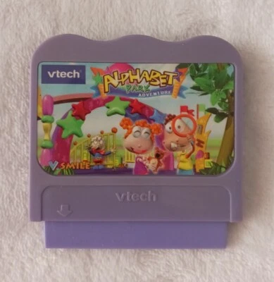 ALPHABET PARK ADVENTURE - VTech V SMILE Pocket Game Cartridge - Image 1 of 2