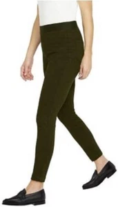 BUFFALO Women's Army Green High Rise Pull On Skinny Pants Tencel Size XL - Picture 1 of 4