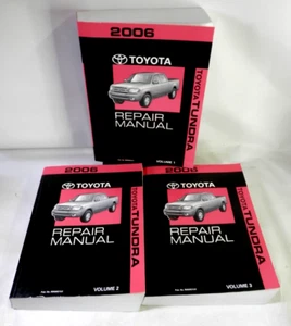 2006 Toyota Tundra Shop Service Repair Manual Set 1, 2 & 3 - Picture 1 of 8