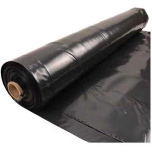 Film-Gard Black Plastic Sheeting 10 ft. x 100 ft. x 6 mil - Picture 1 of 10