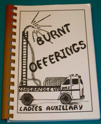 Longbridge Volunteer Fire Department Lawrenceville, VA Cookbook 1996 - Image 1 of 4