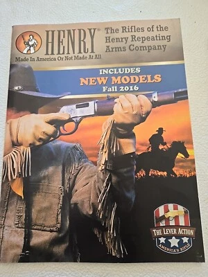 HENRY Rifles of the Henry Repeating Arms Company Spring 2016 Catalog - Image 1 of 4
