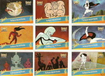 Hercules & Xena Animated Adventures MUSICAL CARD SET M1 TO M9 SET OR SINGLES  - Image 1 of 2