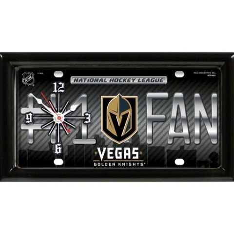 Las Vegas Golden Knights  #1 Fan Clock by GTEI Cover