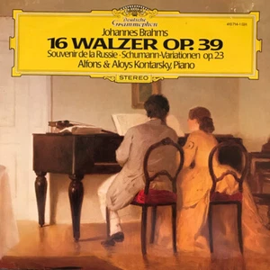 Brahms, Alfons & Aloys Kontarsky - Waltzer, Op. 39 / Schumann-Variationen Op.23 - Imagen 1 de 1