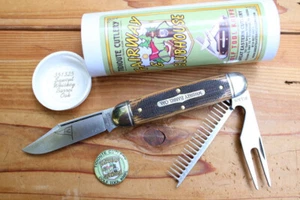 Great Eastern Cutlery GEC Tidioute 351325 "Frwy & Club" Saw Cut Whiskey Barrl o - Picture 1 of 4