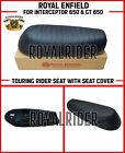 Royal Enfield INTERCEPTOR 650 & GT 650 "TOURING RIDER SEAT WITH SEAT COVER"
