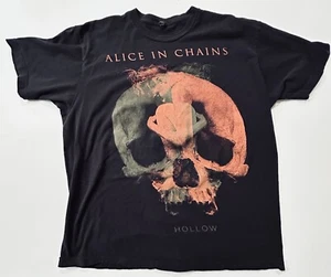 Alice in Chains "Hollow 2013 Tour" used T-Shirt 2013 Tour - XL - Black-Rare - Picture 1 of 8