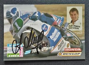 10505 Anton Mang Motorrad Autogrammkarte original signiert - Bild 1 von 2