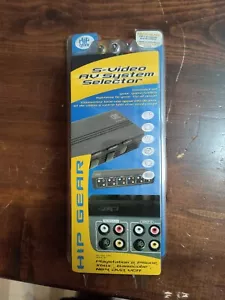 Hipgear System Selector AV Gaming S-Video Switch Universal Nintendo Xbox OpenBox - Picture 1 of 4