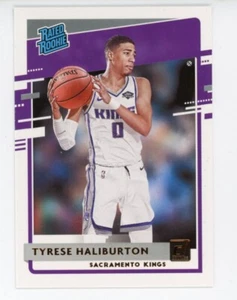 2020-21 Panini Donruss Tyrese Haliburton Rated Rookie Sacramento Kings #231 RC - Bild 1 von 2