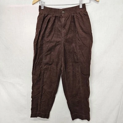 Pantalones cónicos de pana marrón Madewell talla XS Foto 1 de 3