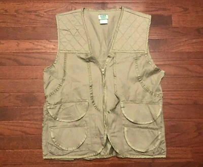 OZARK TRAIL HUNTING VEST MENS MEDIUM TAN HUNTER SHOOTING PADDED SHOULDERS - Image 1 of 4