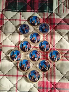Lot Of 12 Donald Trump History in your hands Gold Finish Coin. #A291 - Picture 1 of 2