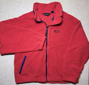 Chaqueta De Colección Y2K Eddie Bauer Para Hombres XL Roja Ebtek Vellón Retro Cremallera Completa EE. UU. - Imagen 1 de 10