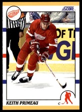 1990-91 Score Rookie and Traded Keith Primeau Detroit Red Wings #90T
