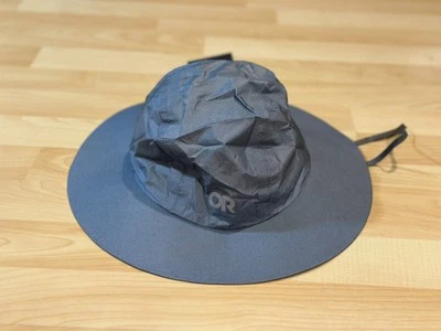 Sombrero de ala completa para lluvia de helio Outdoor Research unisex talla L/XL gris impermeable Foto 1 de 4