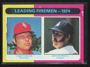 1975 Topps #313 1974 Leading Firemen - EX/EX+ See Scans for condition! - Picture 1 of 2