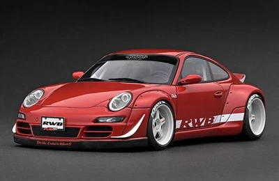 Ignition Model Ig3248 1/18 Rwb 997 Red - Image 1 of 4
