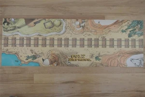 COLT EXPRESS - PLAYMAT Tri-fold Board Game Promo Expansion Asmodee - Picture 1 of 1