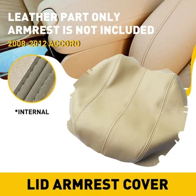 Ajuste para Honda Accord 2008-2012 consola central tapa reposabrazos cubierta beige avanzado Foto 1 de 4