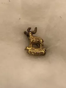 Vintage Deer lapel pin Elks Lodge 1378 Women’s Organization - Picture 1 of 5