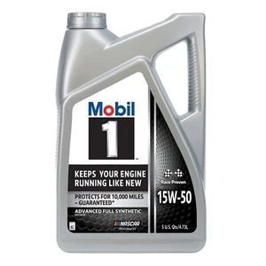 Advanced Full Synthetic Motor Oil 15W-50, 5 Quart - Picture 1 of 12