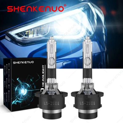 Front Stock HID Headlight Bulbs for Toyota Prius 2004-2005 Low & High Beam Set 2 - Image 1 of 4