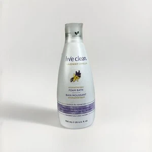 Live Clean Aromatherapy Foam Bath Lavender Vanilla 25 Fl. Oz. - Picture 1 of 4